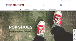 Desktop Screenshot of popshoes.fr